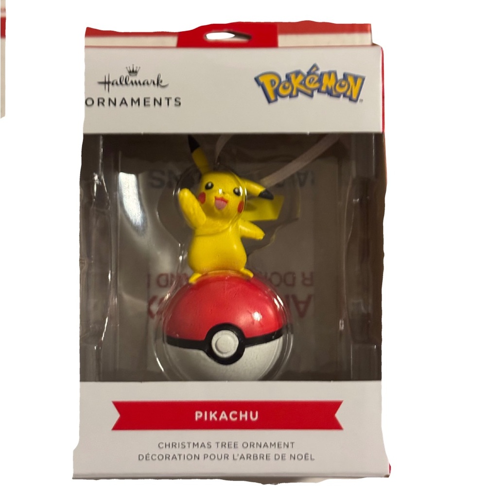 Hallmark Pikemon Pikachu on Poke’ Ball NWT